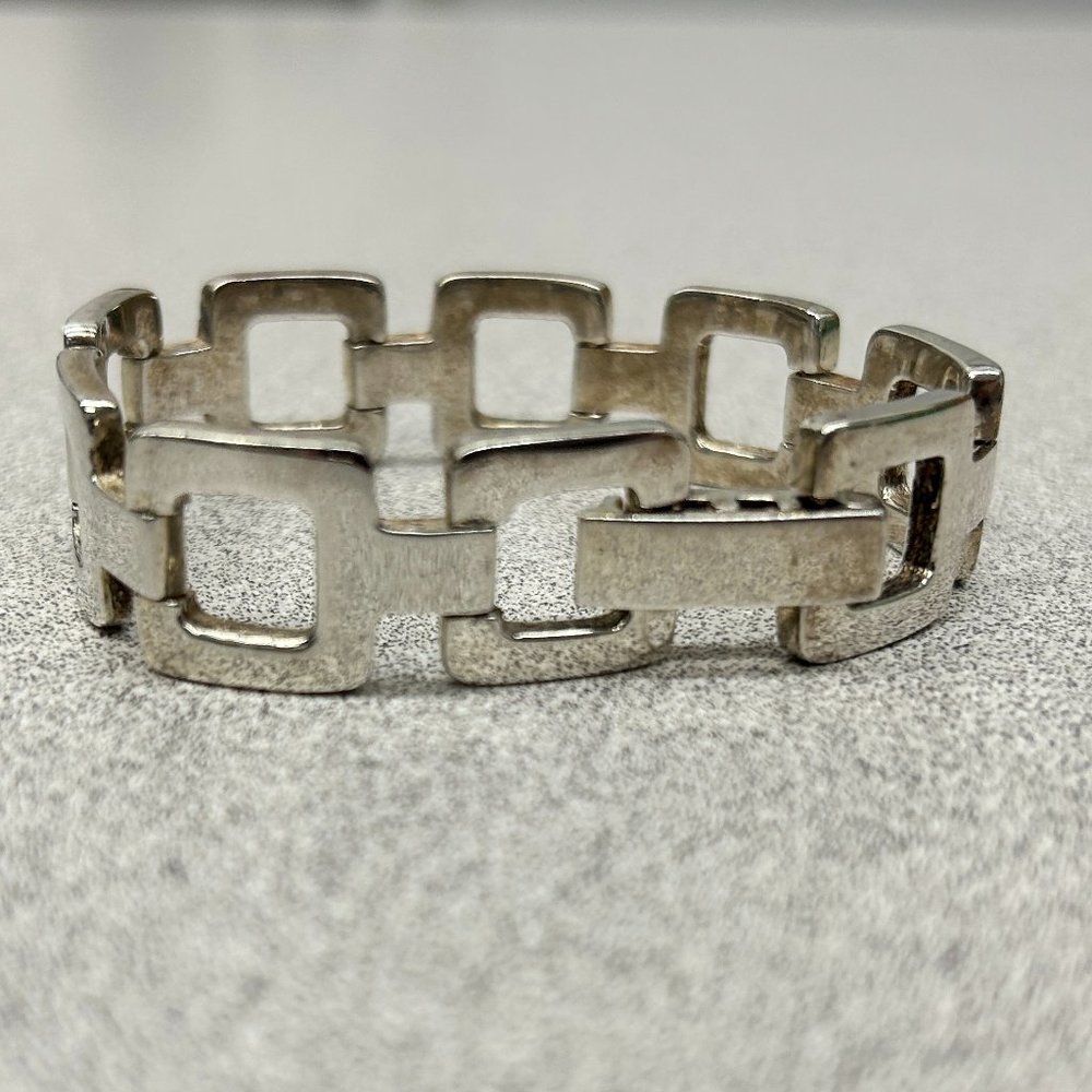 silver plated bracelet